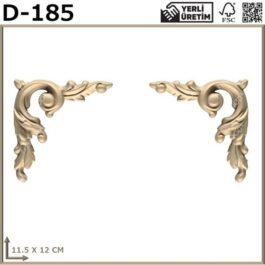 Ξυλόγλυπτο D-185 Σετ 2 τεμ