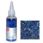 Glitter νιφάδες 1/24” σε μπουκάλι μπλε 30γρ.