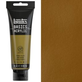 Liquitex Basics 118ml Acrylic 530 Bronze Yellow