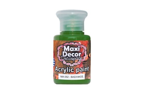 Ακρυλικά χρώματα Maxi Decor βασιλικός 60ml 52