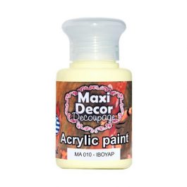 Ακρυλικά χρώματα Maxi Decor ιβουάρ 60ml