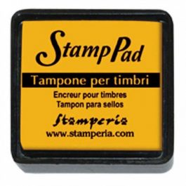 Stamperia Ταμπόν 3x3cm Κίτρινο