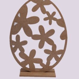 Ξύλινο πασχαλινό αυγό Ra10     18 × 0.5 × 25.5 cm