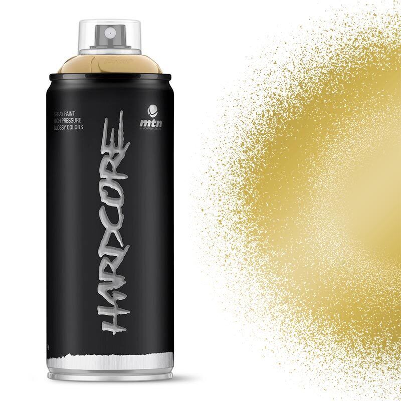 Hardcore Spray Paint 400ml - Gold
