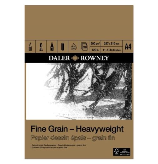 Μπλοκ Σχεδίου Fine Grain Daler-Rowney Α4