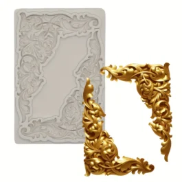 Καλούπι Σιλικόνης Γωνίες Μπαρόκ Χ007