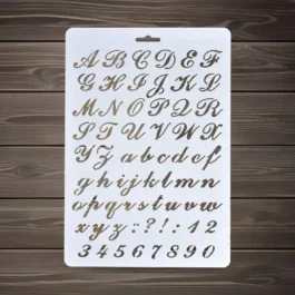 Στένσιλ 20Χ30cm Γραμμάτων και Αριθμών AE332428