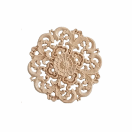 Ξυλόγλυπτο ροζέτα 15Χ15cm VD381720