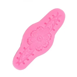 Craftistico Καλούπι Σιλικόνης 14,7x6x0,7cm Μπορντούρα Λουλούδια JSF75200