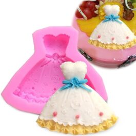 Craftistico Καλούπι Σιλικόνης 7,5x8,6x1,1cm Φόρεμα