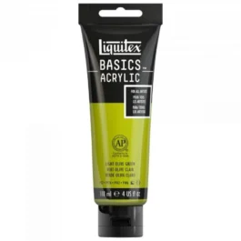 Liquitex Basics 118ml Acrylic 218 Light Olive Green Series 1